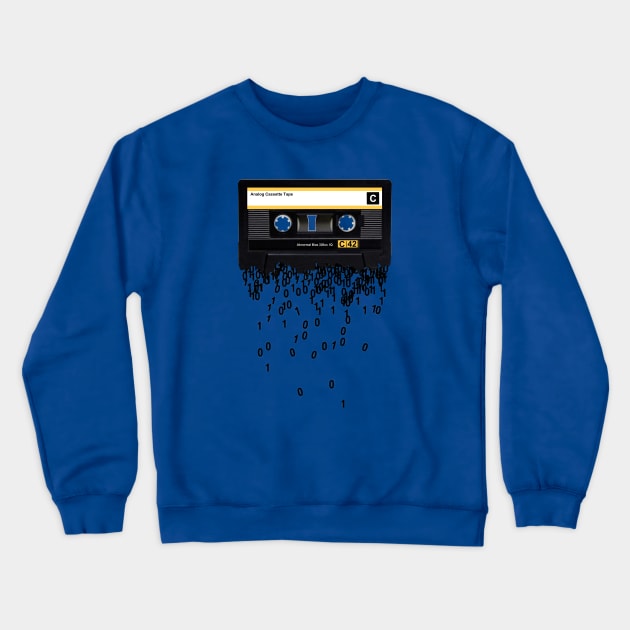 The death of the cassette tape Crewneck Sweatshirt by wanungara